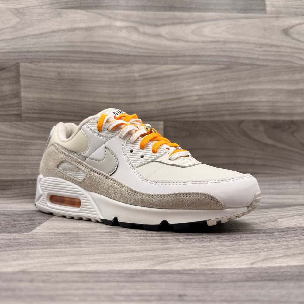Nike Air Max 90 SE First Use White University Gold DA8709-100 Womens 9.5